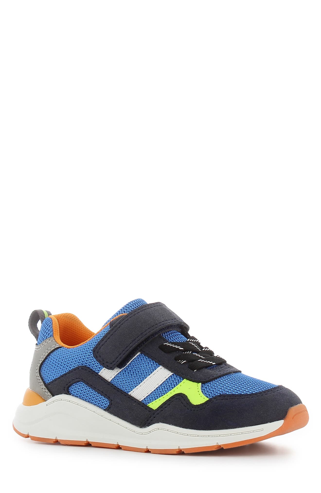 SPROX Sprox Mens Navy Twin Touch Fasten Casual Shoe SPROX Sprox Mens Navy Twin Touch Fasten Casual Shoe